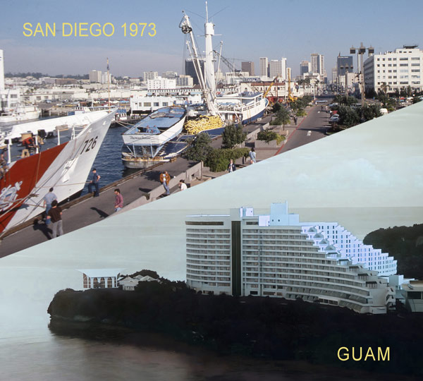 Circa 1973 San Diego and Guam